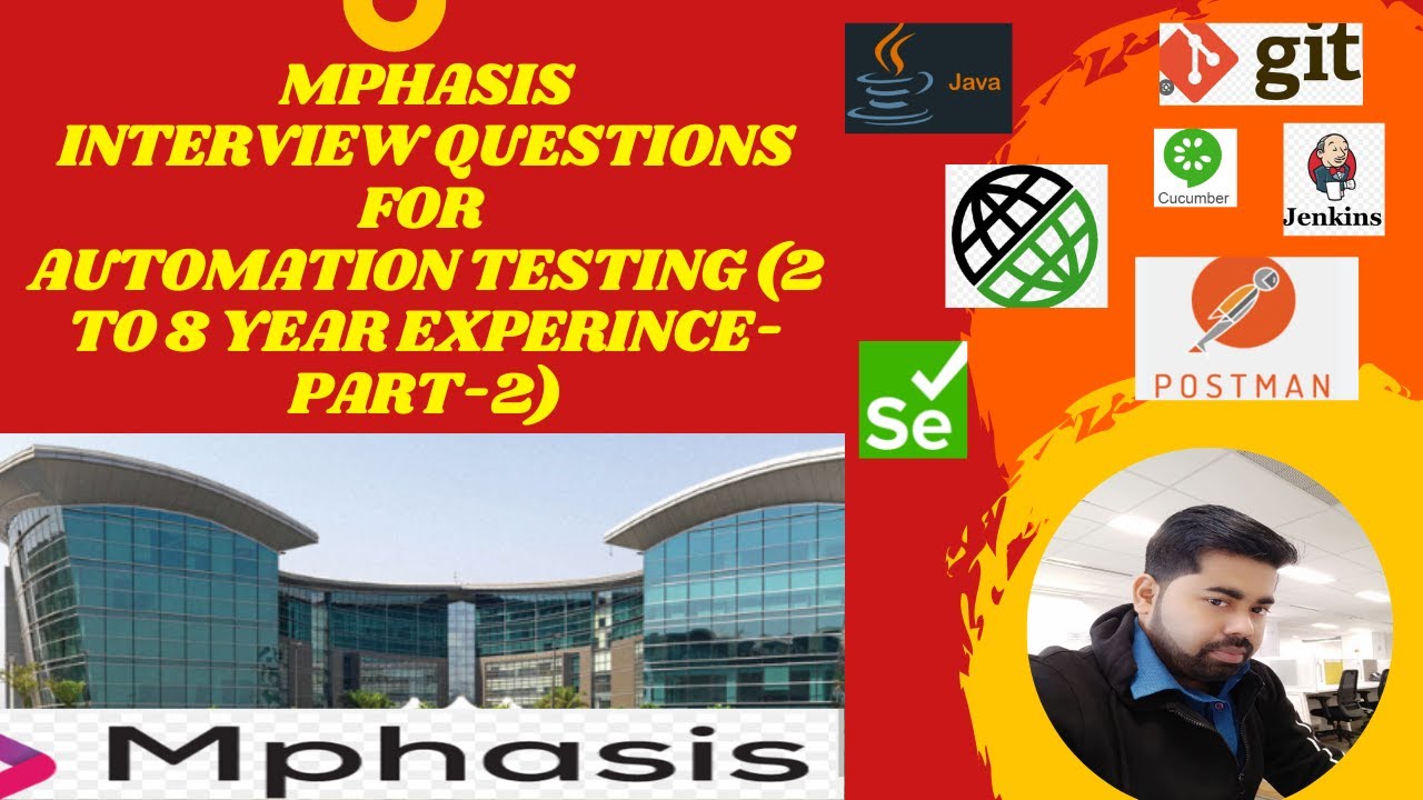 Mphasis Interview Questions for Automation Testing (2 to 8 year Experince-part-2)