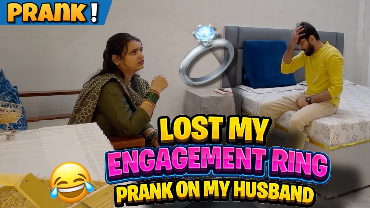 Lost My Engagement Ring Prank on My Husband 💍😭 | Emotional Husband Reaction | Couple Pranks 2026