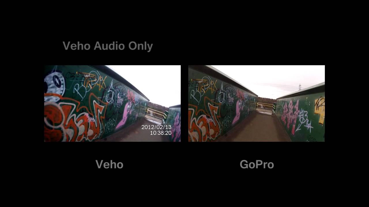 GoPro HD Hero 2 Vs Veho Muvi HD7 Comparison