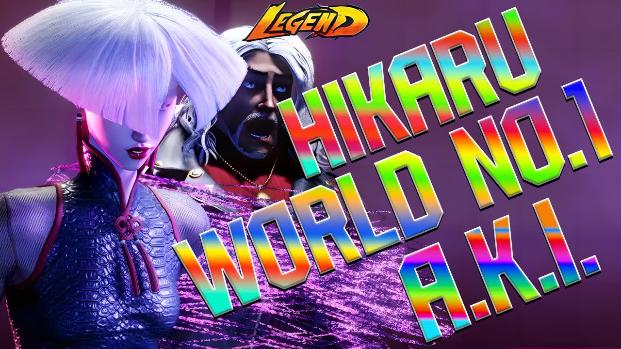 Street Fighter 6 🔥 HikaruShiftne World No.1 A.K.I. Powerful Gameplay & Combos !🔥FightingGameWorldX