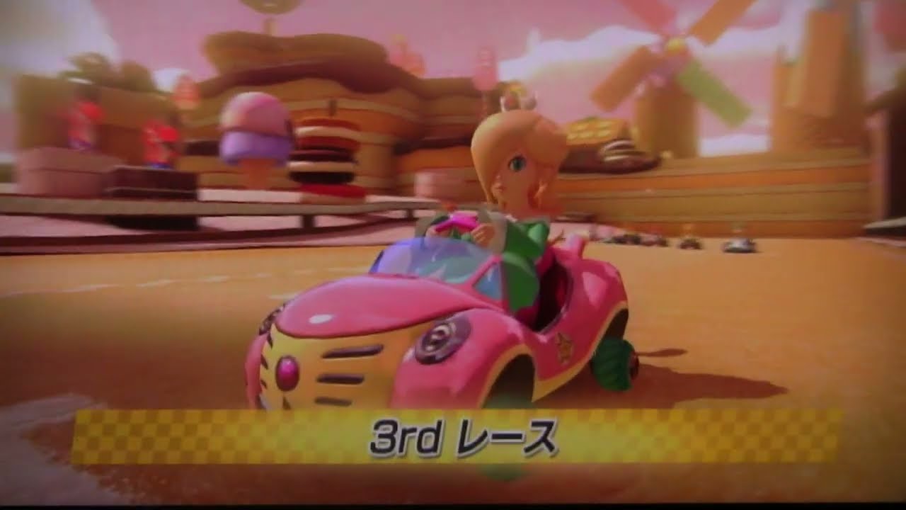 💫 Rosalina 💎 in Mario Kart 8 – Pink Style | 🍄Mushroom Cup (Sweet Sweet Canyon)