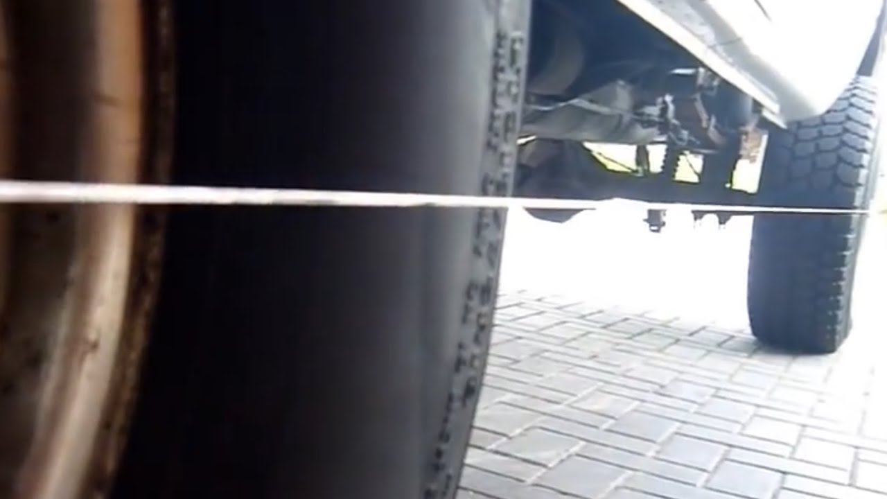 HOW TO DO ALIGNMENT QUICK+EASY AT HOME FOR CARS+TRUCKS   DODGE RAM ALIGN TOE TRACKING PREALIGNMENT