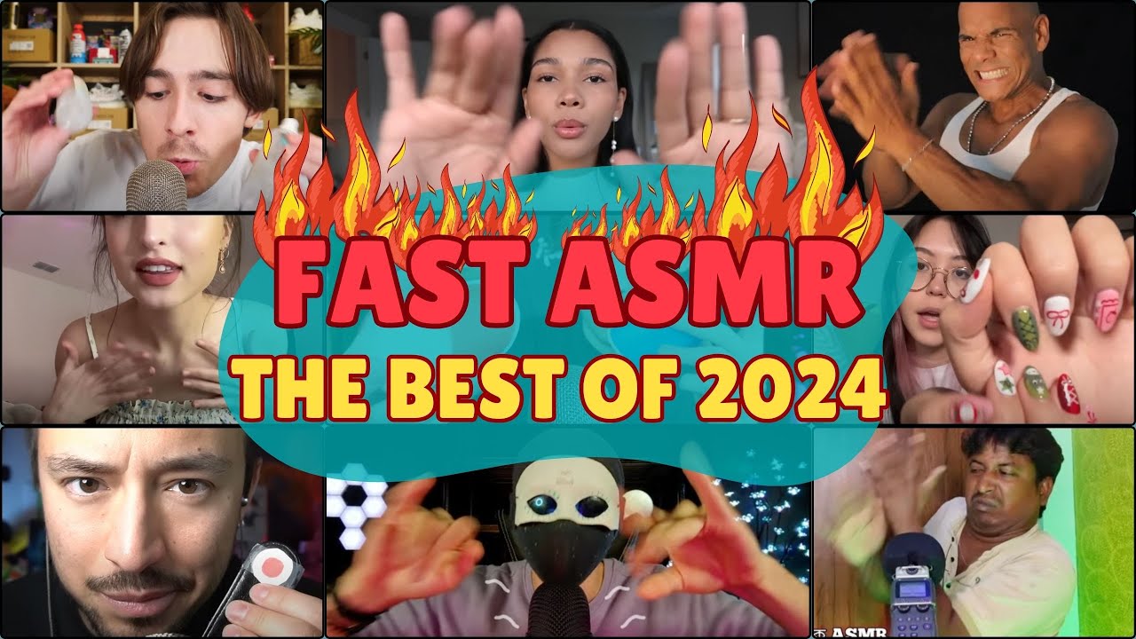 FAST ASMR   🔥 The best of 2024