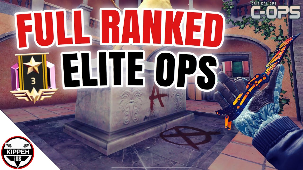 FULL RANKED GAME on ELITE OPS! (27+ Kills) || Critical ops 1.13.0 || VLRS Kippeh
