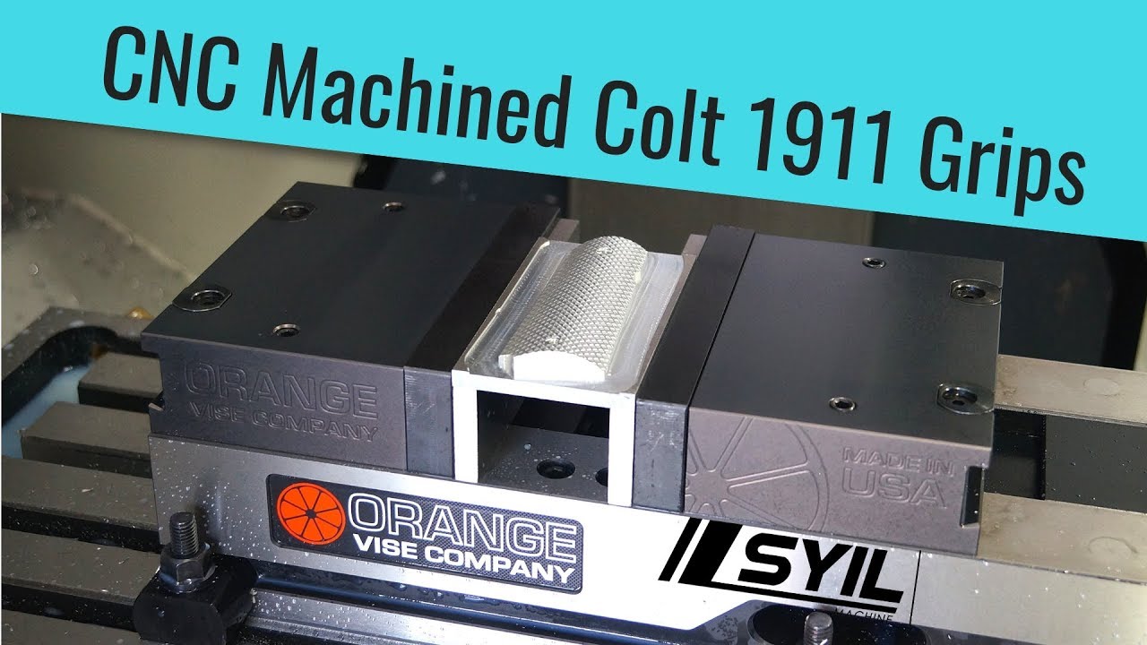 SyilCNC X7 3D Machining - Colt 1911 Grips