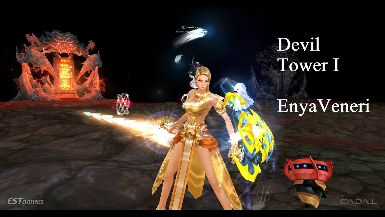 Force Shielder vs Devil Tower 1 | CABAL Online