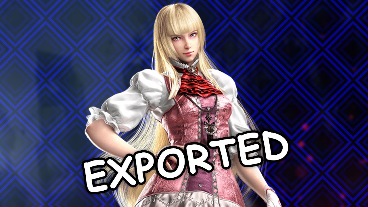 Tekken 8 Lili exported animations into Tk6 (PSP)