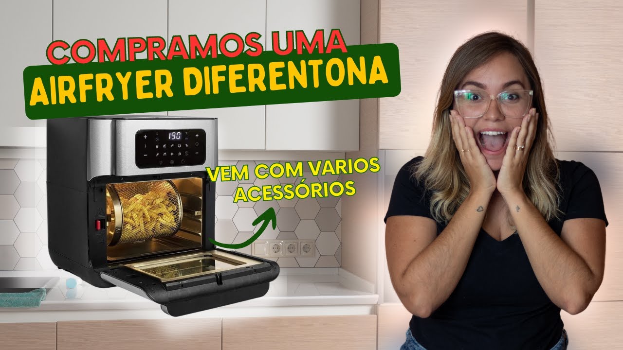 TUDO sobre a AIRFRYER OVEN JOCCA do Pingo Doce! Vale a pena?