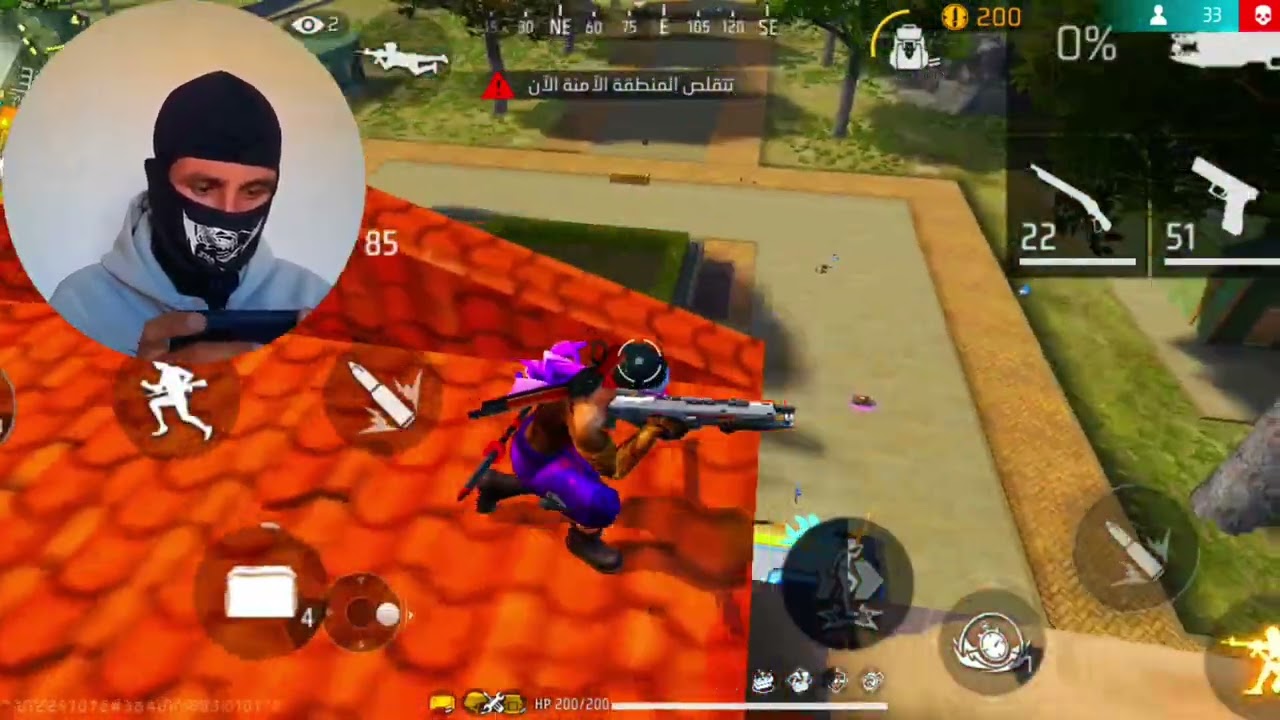 فري فاير 😱 عملت تحدى طرية الصعود الى غراند ماستر في خمس ثواني 💪🔥
