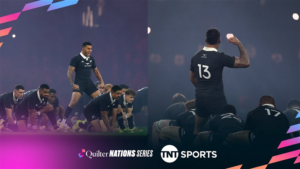 GOOSEBUMPS! 😯 The All Blacks perform the Haka in front of Wales