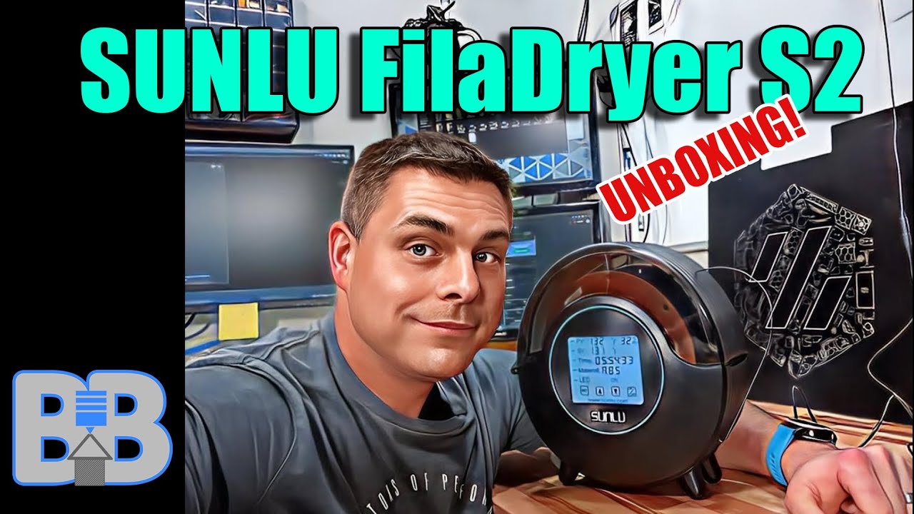 Unboxing the SUNLU FilaDryer S2!  (Was there an S1?)