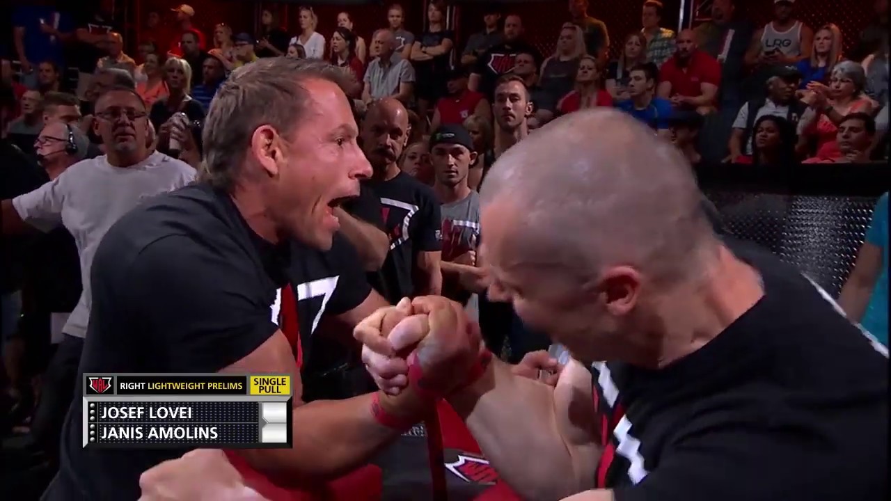 Janis Amolins v Josef Lovei: WAL 2016 Lightweight Prelim Match, Right Hand