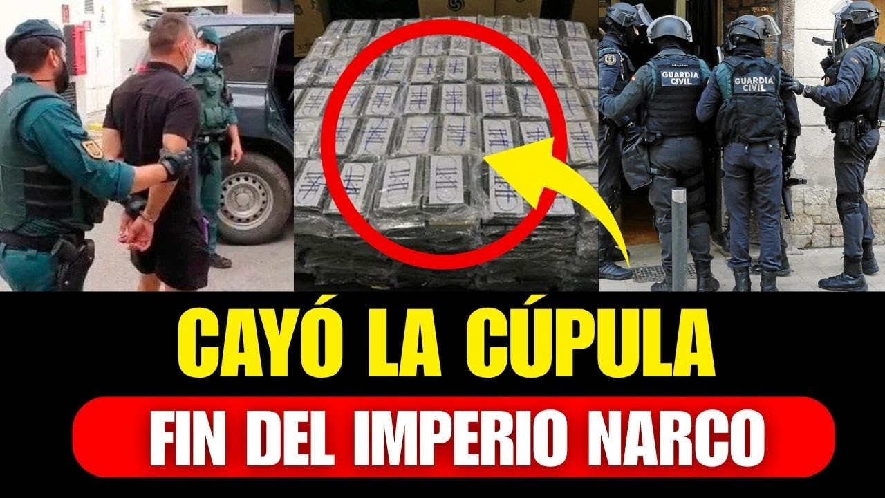 ¡¡ OPERATIVO HISTÓRICO !! GUARDIA CIVIL Captura a Los JEFES del TRÁFICO INTERNACIONAL de COCAÍNA