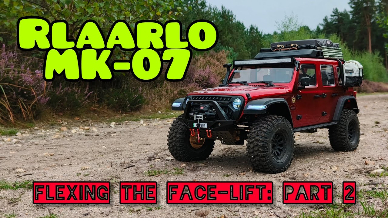 Rlaarlo MK-07 Flexing the Face-lift: Part 2 #rlaarlo #mk07 #rccrawler #scalerc #rccar #overland