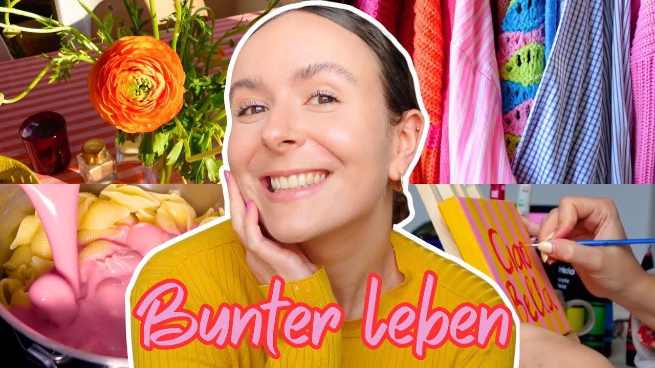 BUNTER LEBEN » So geht’s! | Second Hand Haul, Dopamine Decor, Alltagstipps & Rezeptideen