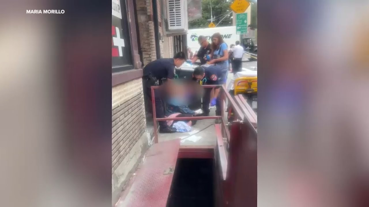 63-year-old innocent bystander shot by stray bullet in attack on 21-year-old man