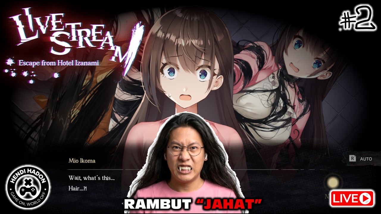 BEGAH BANGET BOY ADA 5 ENDING UCEEETTT.. LIVESTREAM : ESCAPE FROM HOTEL INAZAMI #2