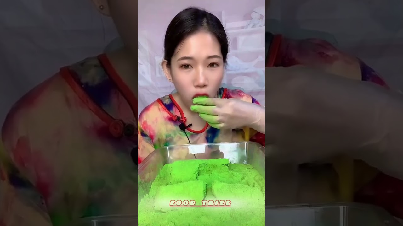 Matcha Ice Eating Asmr