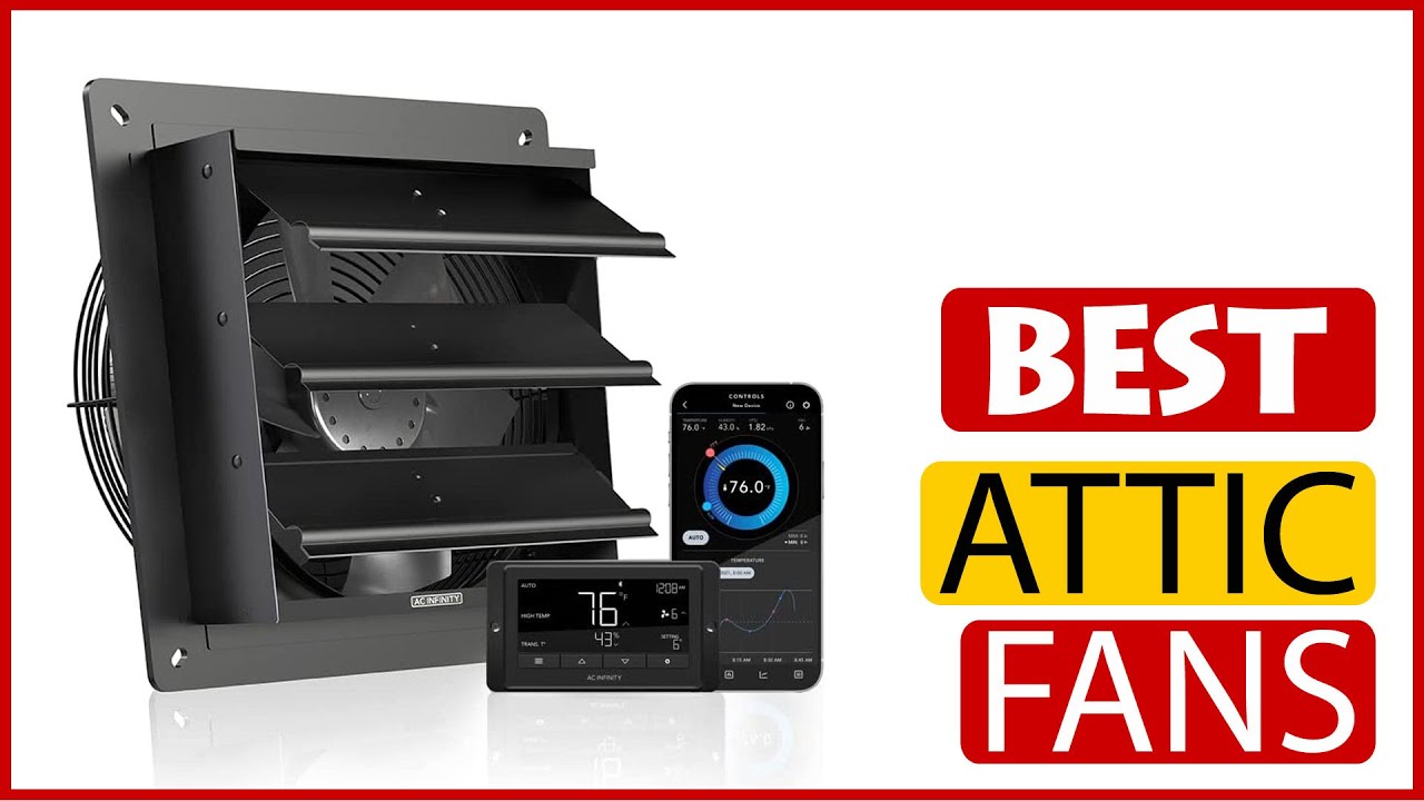 ✅ Best Attic Fans Amazon In 2023 🏆 5 Items Tested & Buying Guide