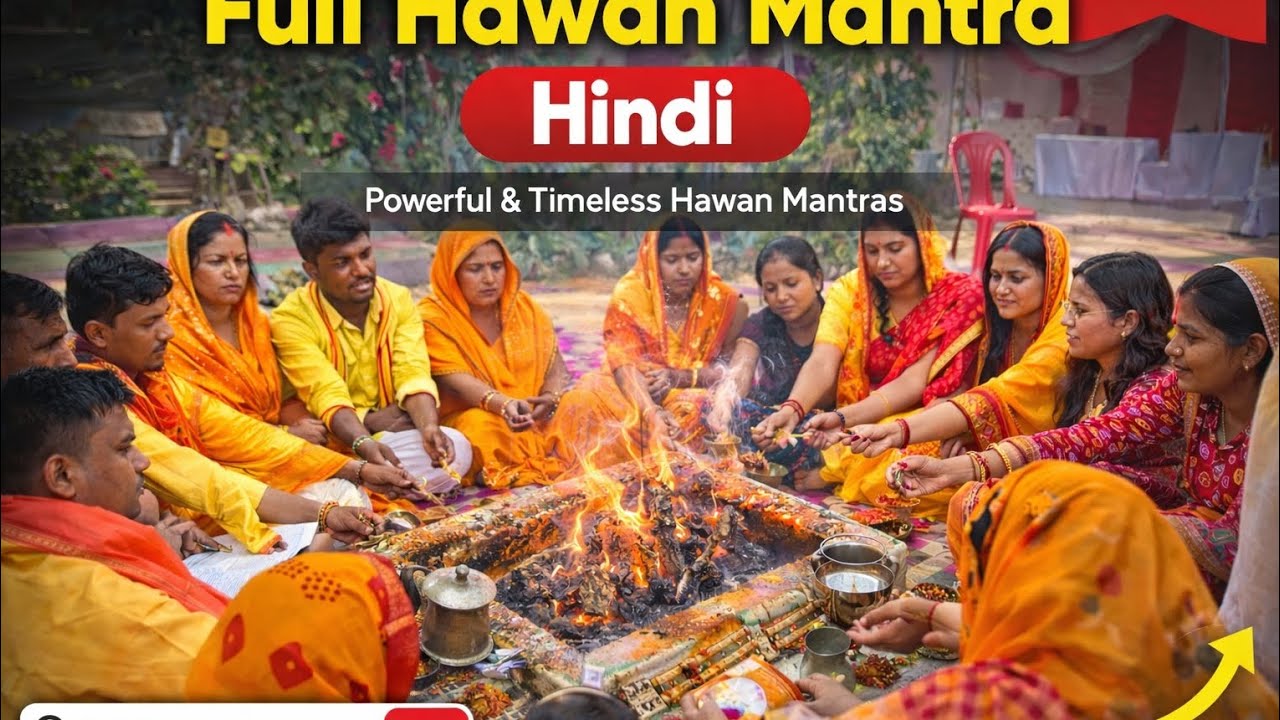 Full Hawan Mantra | Complete Hawan Vidhi Mantra in Hindi cutie Agrima Singh Hawan Paath 2026 🔥🙏🙏