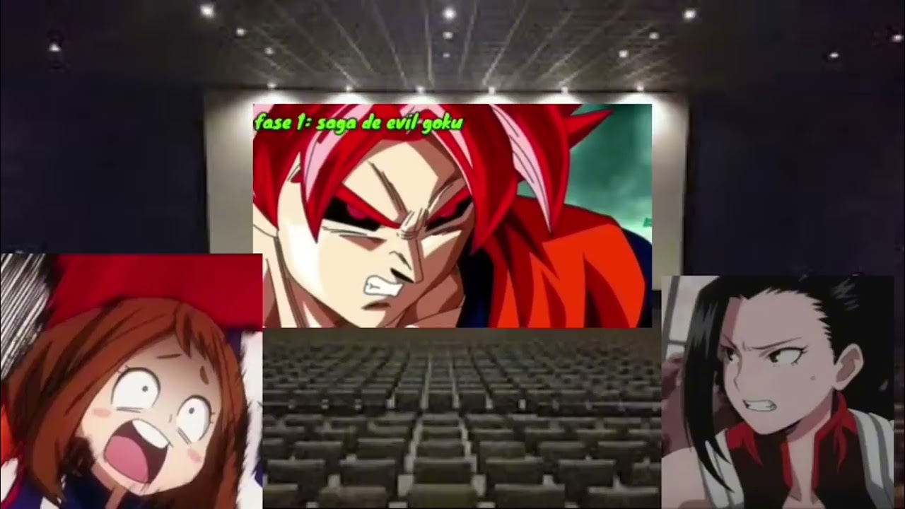 bnha reacciona a dragon ball af