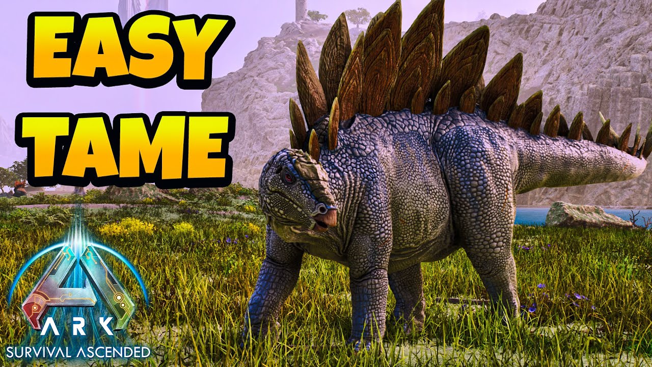 Как приручить стегозавра в Ark Survival Ascended