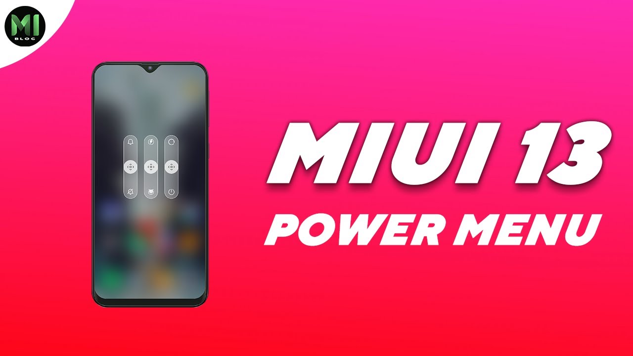 🔥 MIUI 13 Power Menu | Install Now 🔥