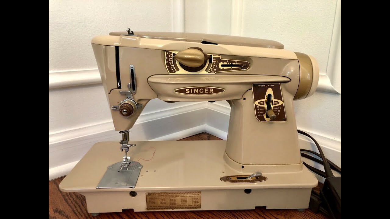 Singer 500A sewing machine 500