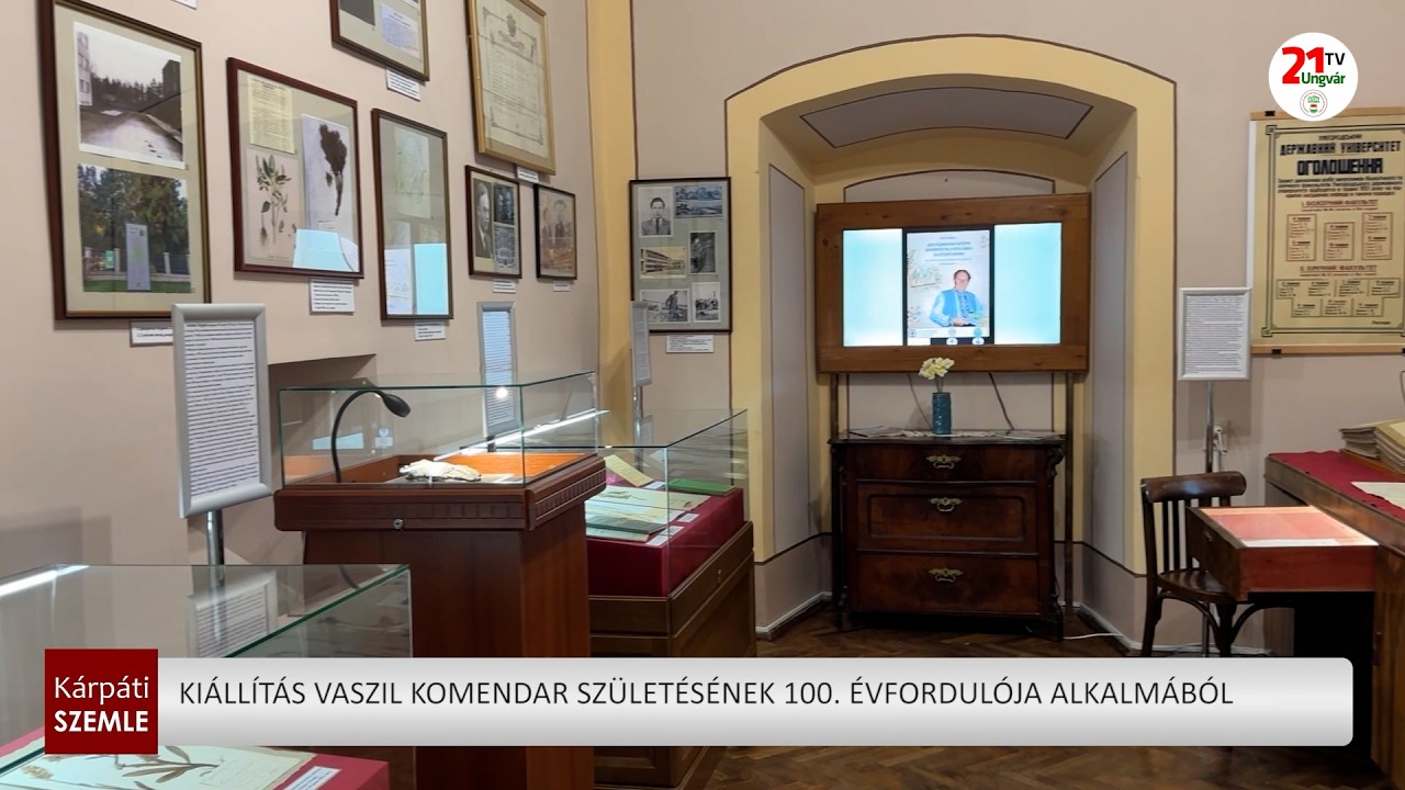 Kiállítás Vaszil Komendar születésének 100. évfordulója alkalmából