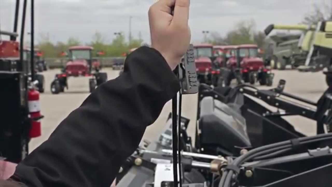 MacDon FD75 Flexfloat Set-up - Wing Balance