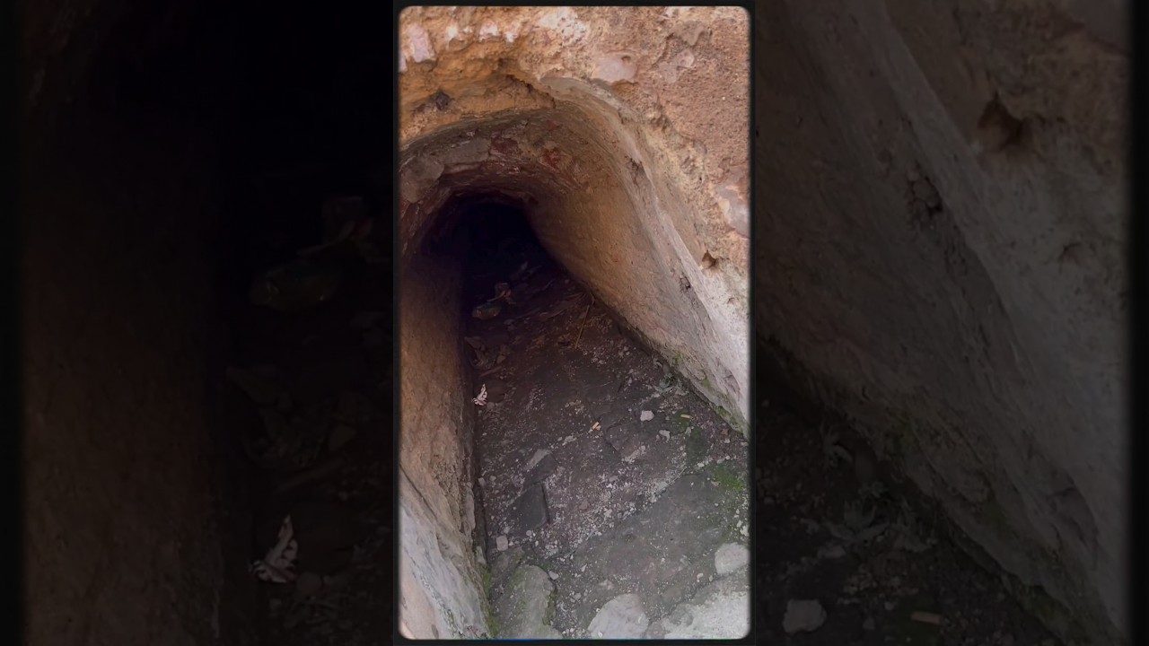 New Hidden Tunnels of Shahi Qila 😱 🕵️ #history #lahorefort #shahiqila #viral