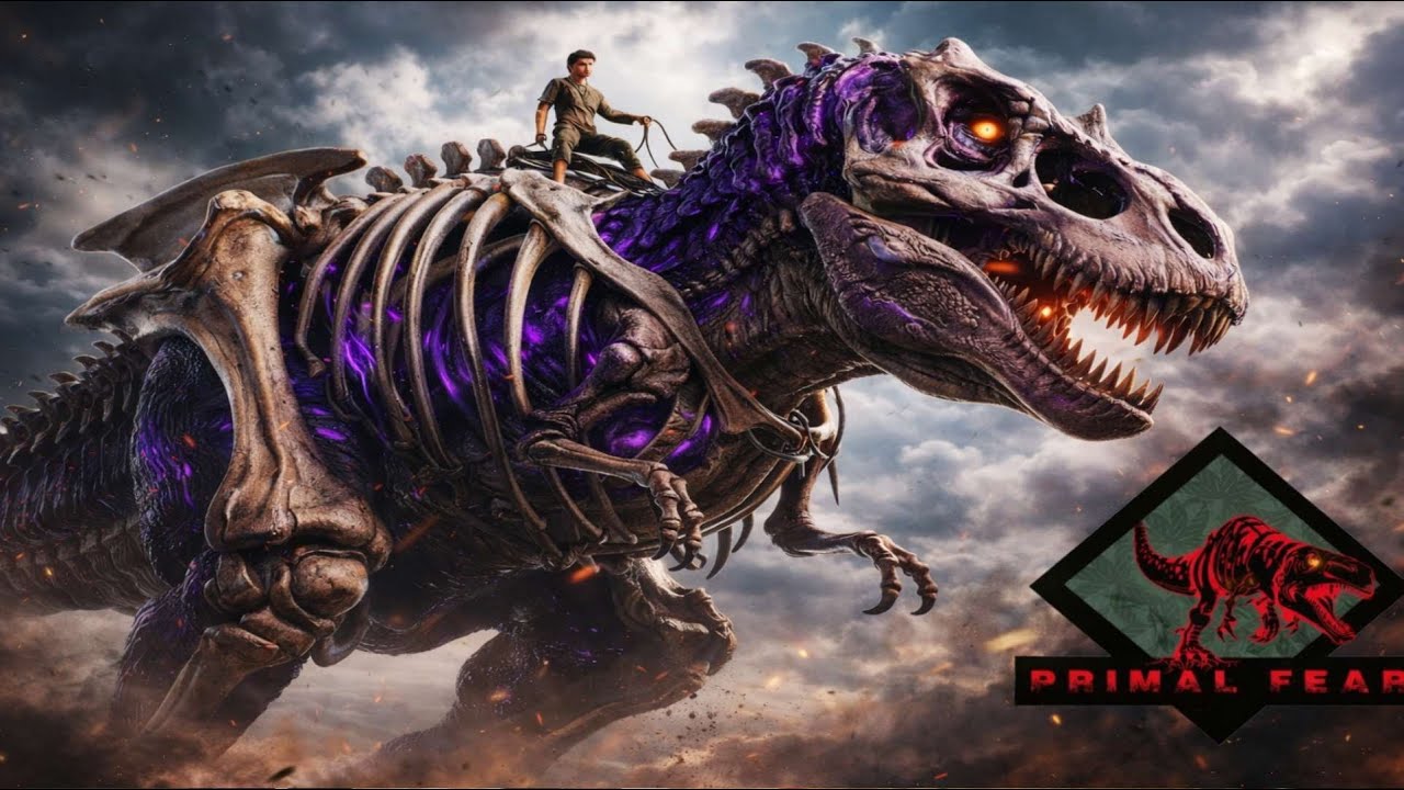 Skeletonized Rex | ARK SURVIVAL PRIMAL FEAR LIVE | OP Dino | Hindi Gameplay 