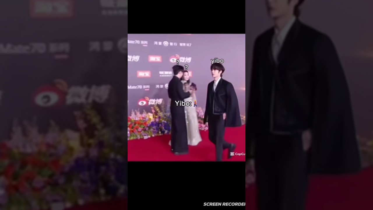 Yibo rocked MC shocked🤣 #wangyibo #yibo #cdrama #shorts #funny  #fypシ゚viral