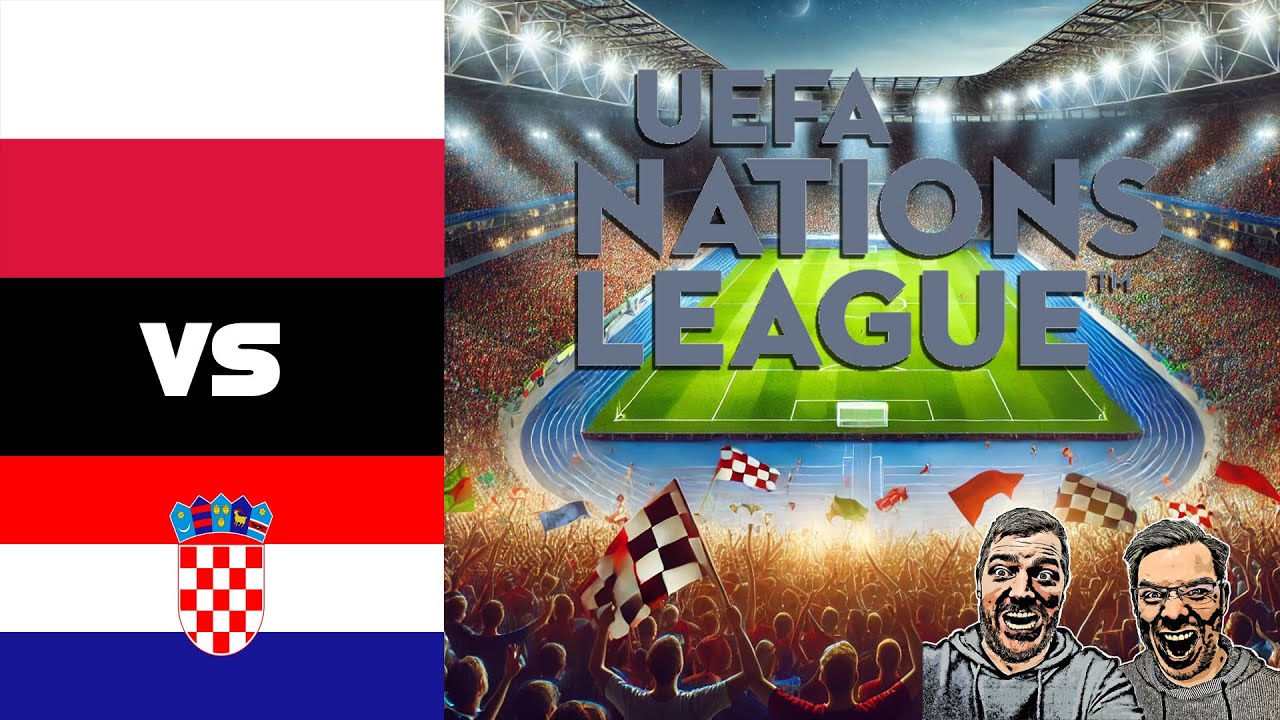 UEFA Nations League 2024/25: Polen vs  Kroatien🏆⚽