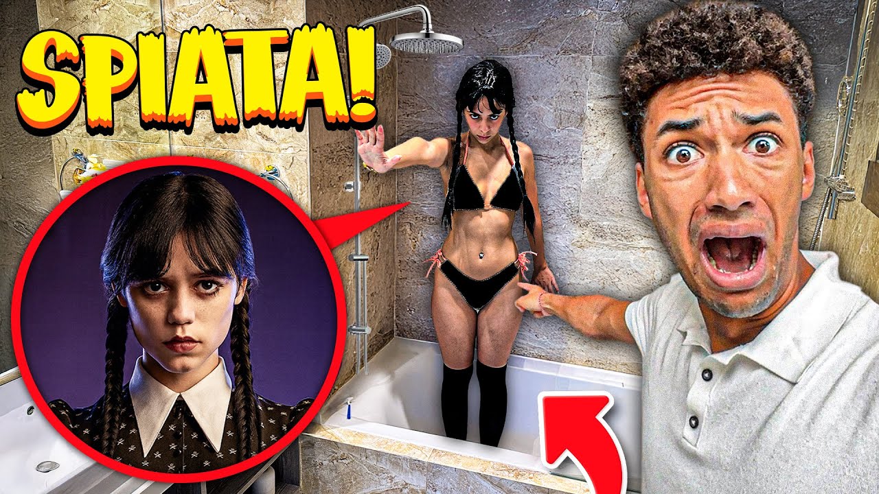HO SPIATO MERCOLEDÌ ADDAMS in VITA REALE per 24 ORE e SCOPRO CHE...🤫 Mercoledì