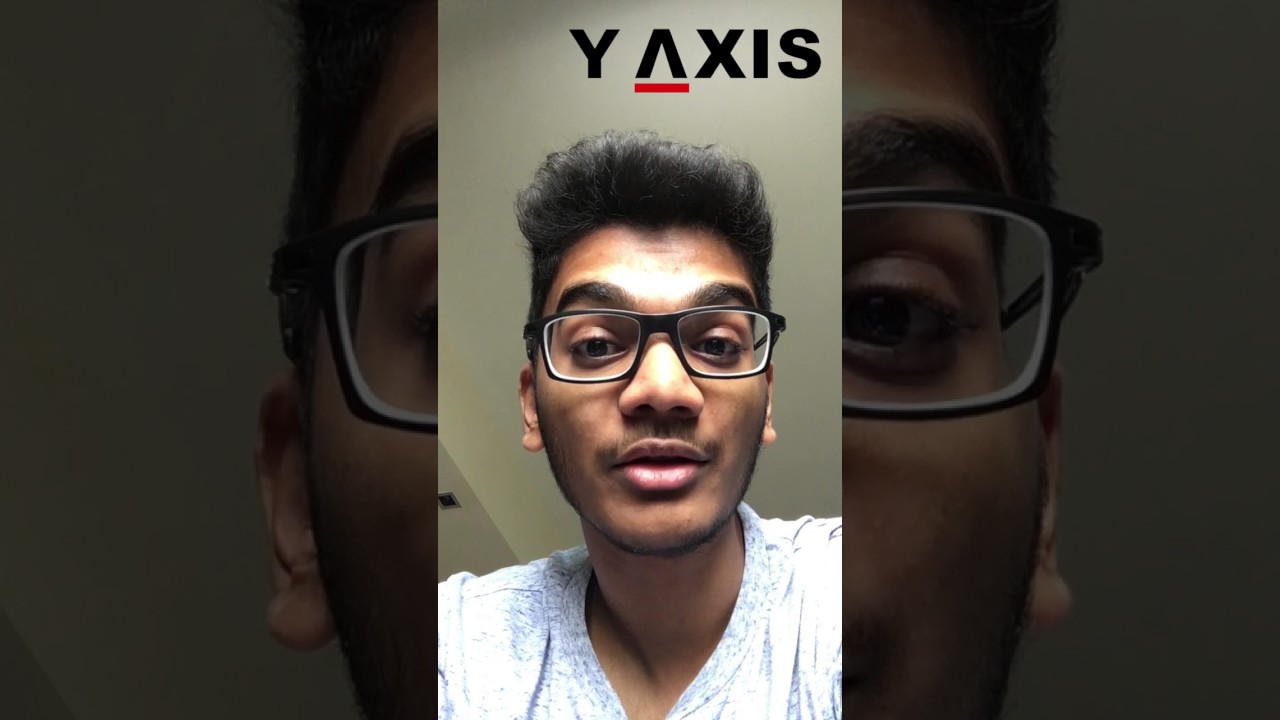 Y-Axis client Sean Thomas&lsquo;s video testimonial on Study Overseas Process