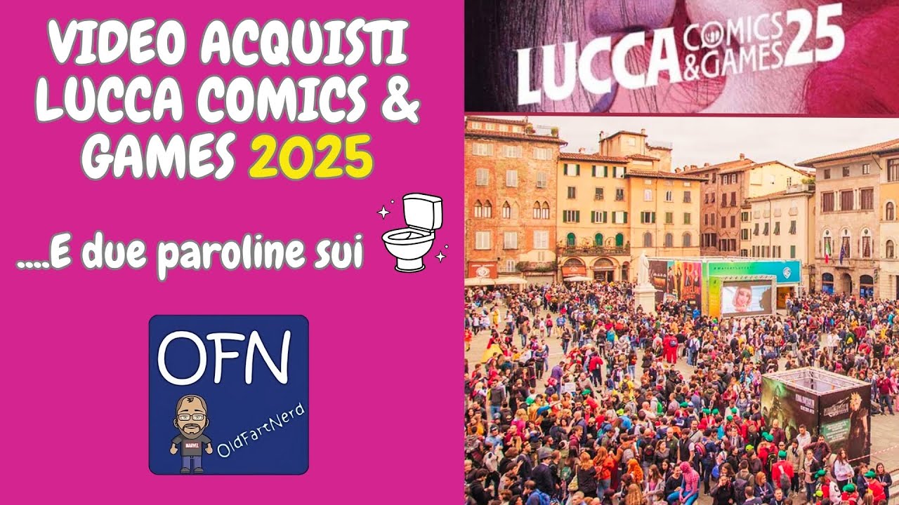 Video Acquisti Lucca Comics & Games 2025