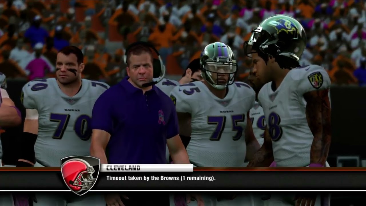 Reborn Sports Network Presentation -Madden 11 Mod yr 2 W7 Ravens vs. Browns (Part 4/5)