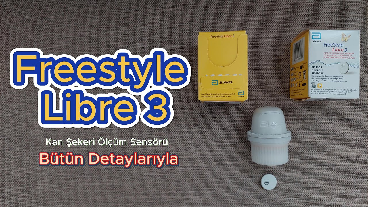 FREESTYLE LİBRE 3 KAN ŞEKERİ ÖLÇÜM SENSÖRÜ (CGM)