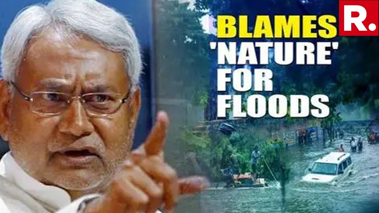 Bihar Flood Fury: CM Nitish Kumar Responds On Patna Deluge, Says 'Crisis Due To Change In Weather'