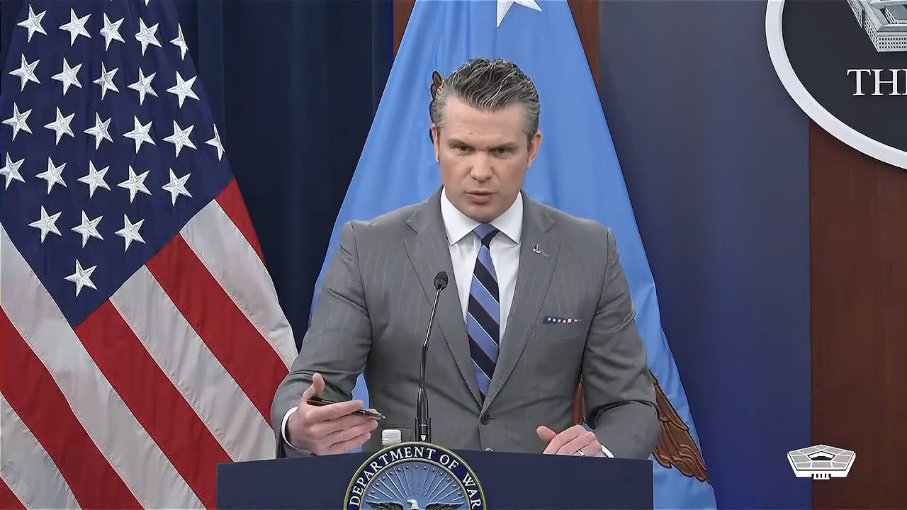 Pentagon Briefing: U.S. Naval Blockade on Iran and Operation Epic Fury