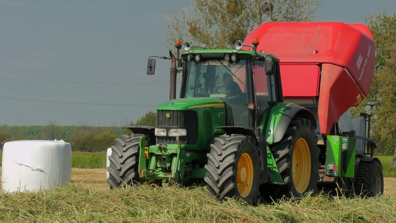 Kiszonka z Żyta 2020 w GR Małecki - John Deere|Case|Pottinger||Wielkopolska