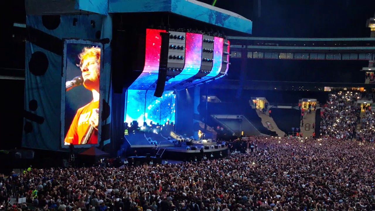 Ed Sheeran - Thinking Out Loud (Wembley 17.06.2018)