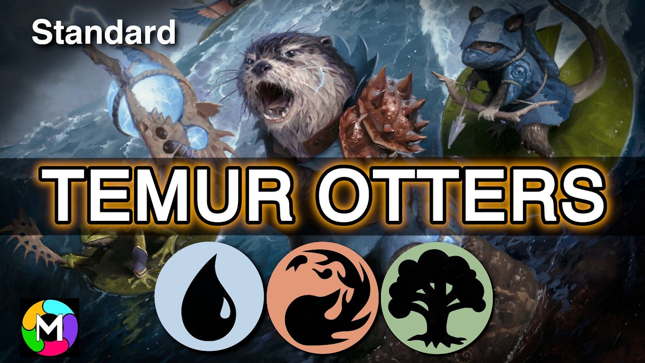 Atlanta's #3 deck is COMBO-TASTIC! 🔥🌊🌳 (MTG Arena Standard Temur Otters Deck 2025)