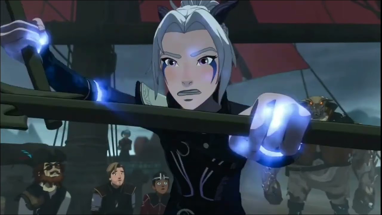 Rayla gets frozen ||The Dragon Prince Season 5 Episode 8 