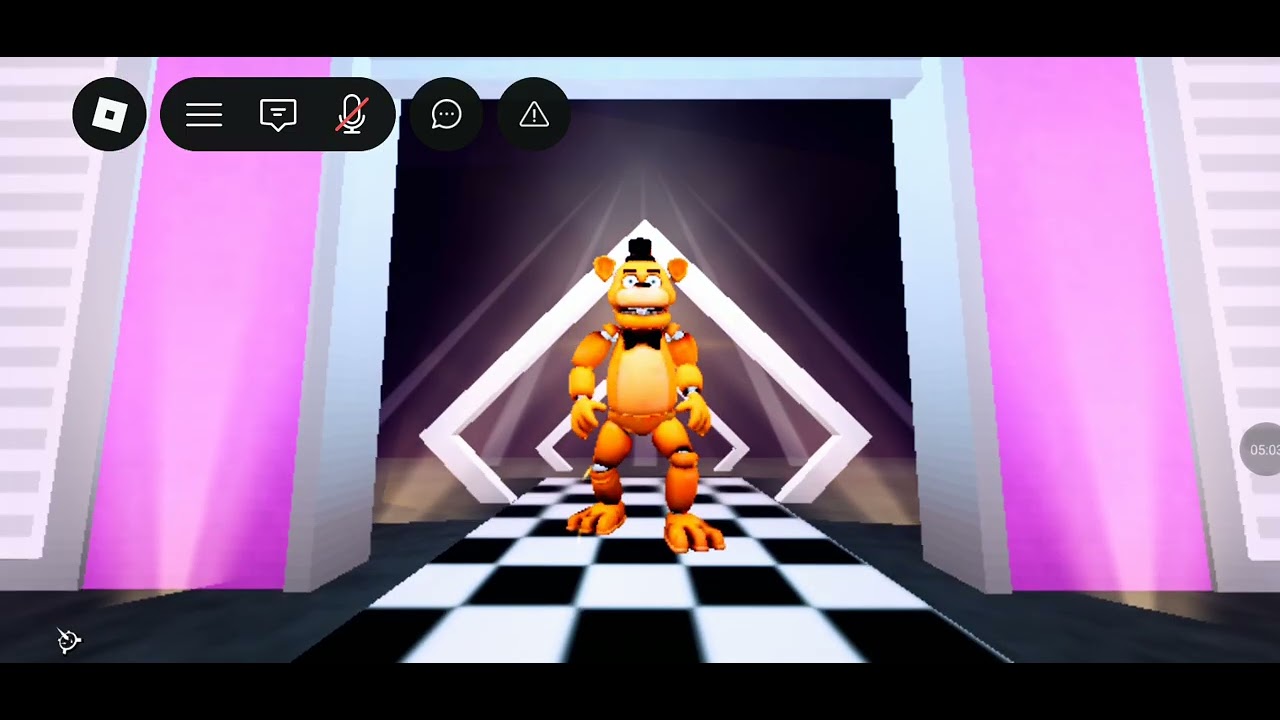 #Roblox five nights hunted Freddy is the mvp