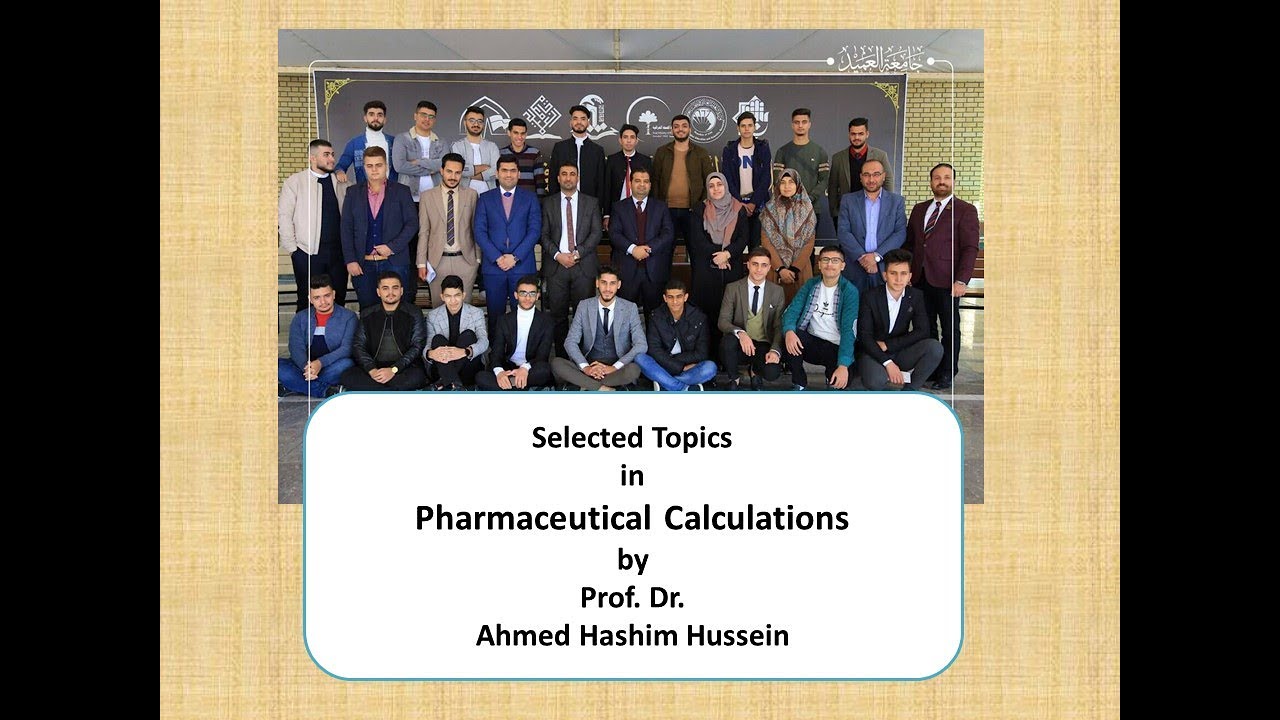 Selected topics in pharmaceutical calculations               Enlarging and Reducing formulas