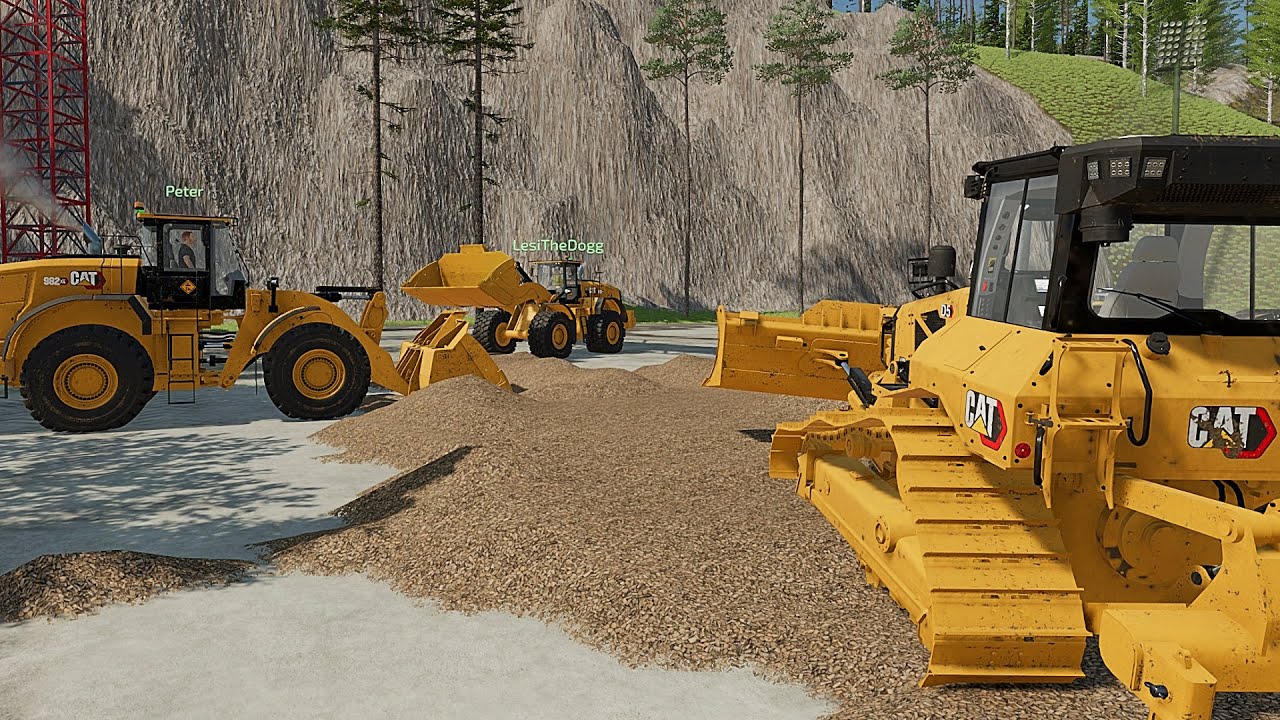 The Interior Map-Episode 1🚧 Console 👷‍♂️ Miners 🚧 Multiplayer Timelapse 🚧 Farming Simulator 22 Mods