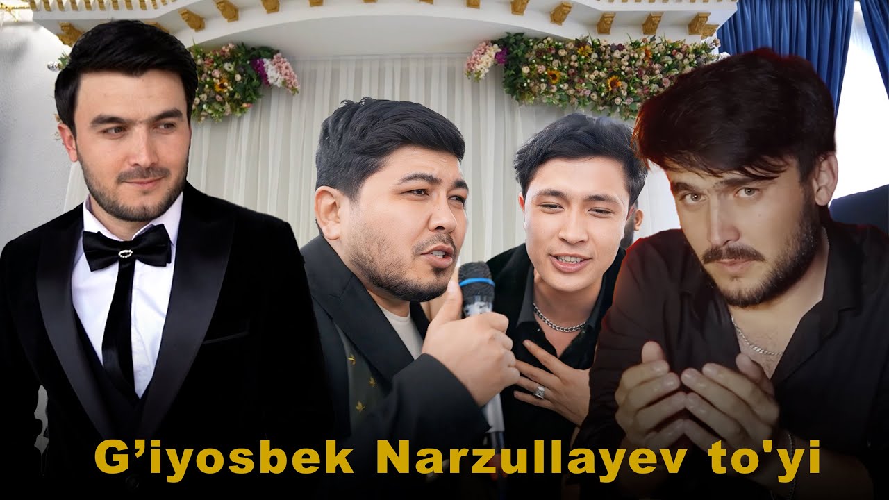 Baxt tilaymiz Aktyor Giyosbek Narzullayev uylandi. Giyosbek Narzullayev to'yi