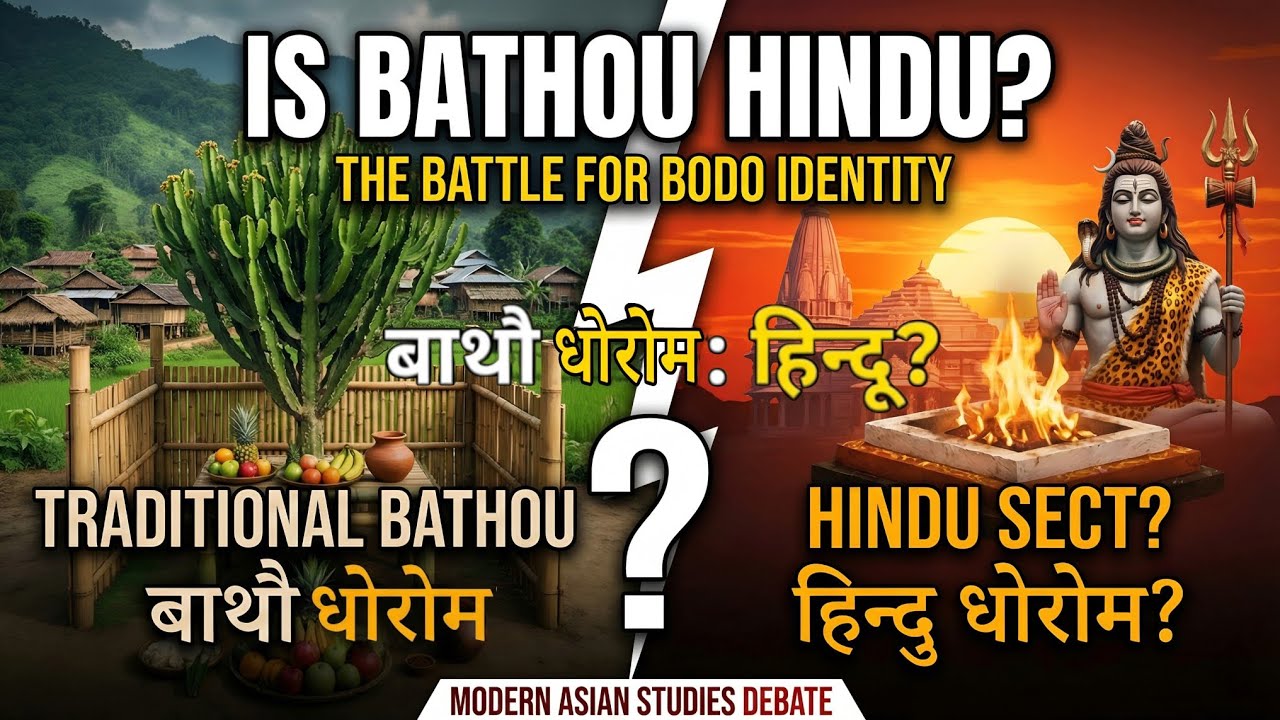Is Bathou Hindu? The Battle for Bodo Identity in Assam | Modern Asian Studies Deep Dive